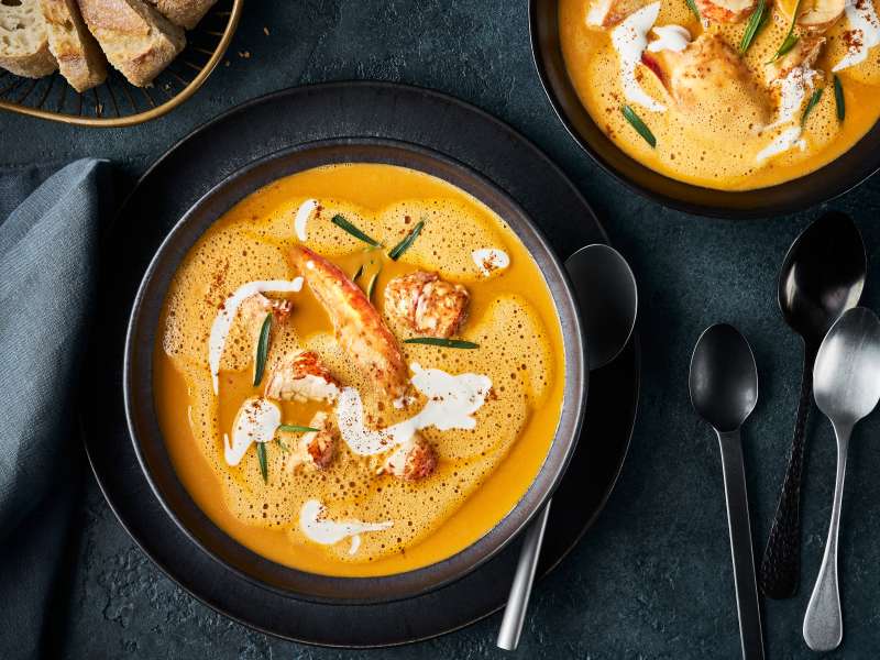 Hummerschaumsuppe