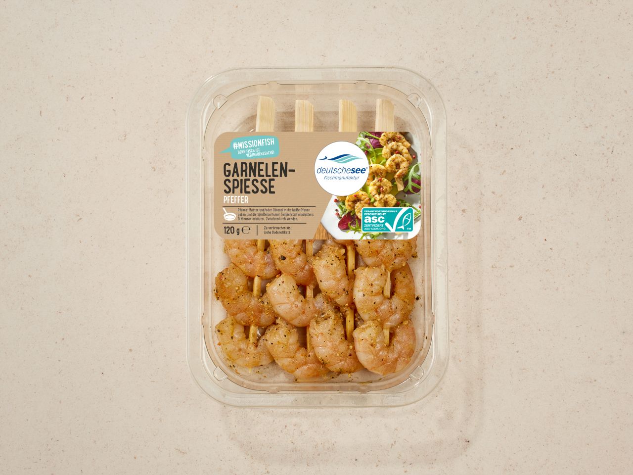 Garnelenspieße »Pfeffer« Garnelenspieße »Pfeffer«