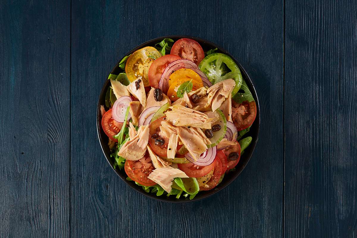 Rezept: Thunfischsalat mit Kaffee-Dressing Rezept: Thunfischsalat mit Kaffee-Dressing