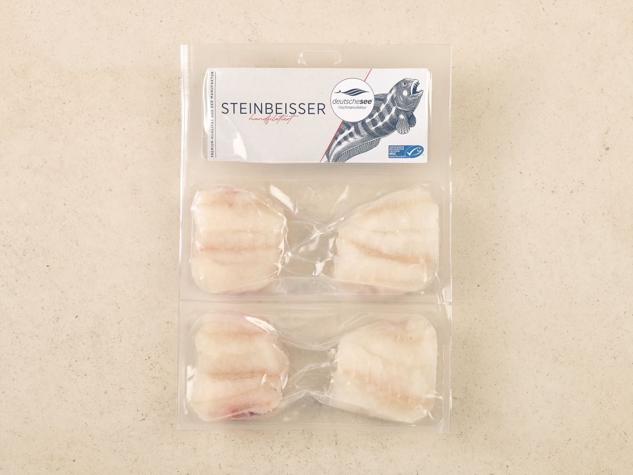 Steinbeißer · Handfiletierte Portionen · TK