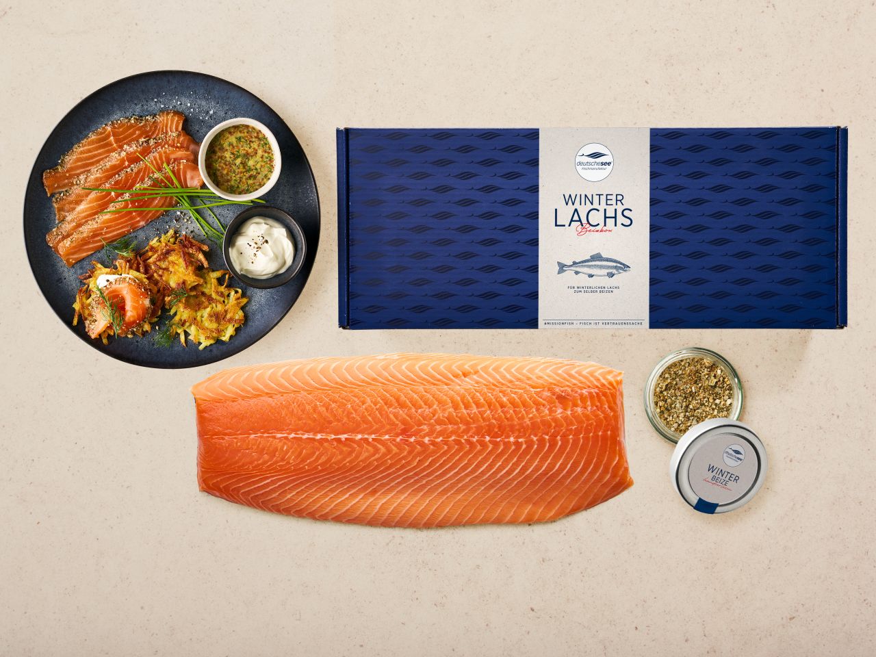 Beiz-Box »Winter Lachs« Beiz-Box »Winter Lachs«