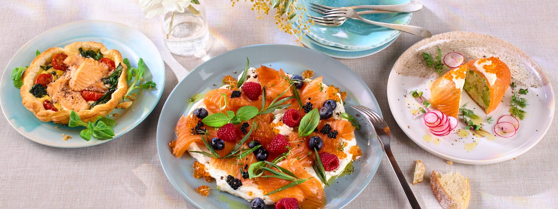 Ostern darf es auch mal mehr Lachs sein