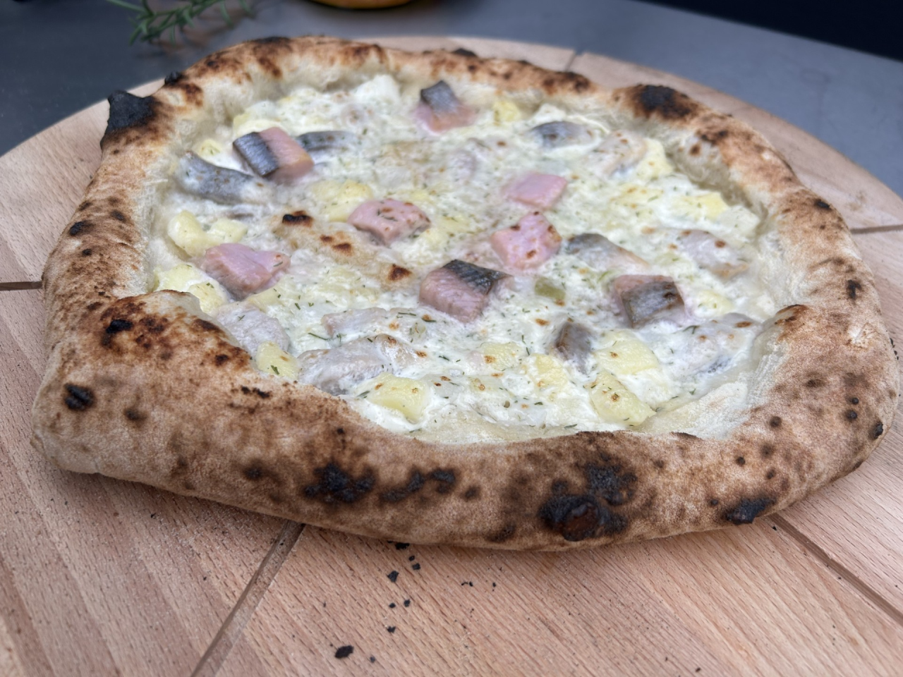 Pizza “Frutti die Nordsee”