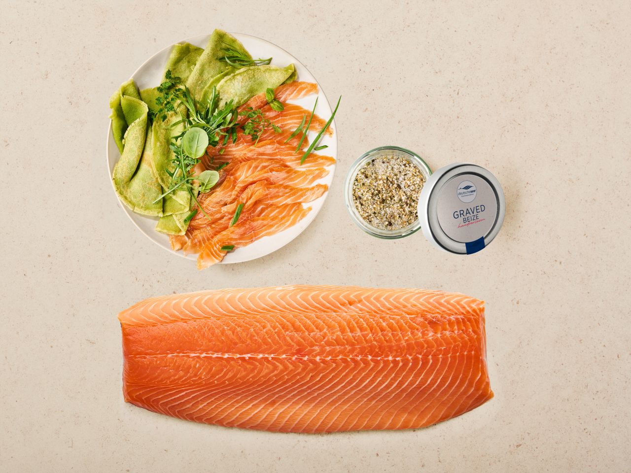 Beiz-Box »Graved Lachs« ohne Karton