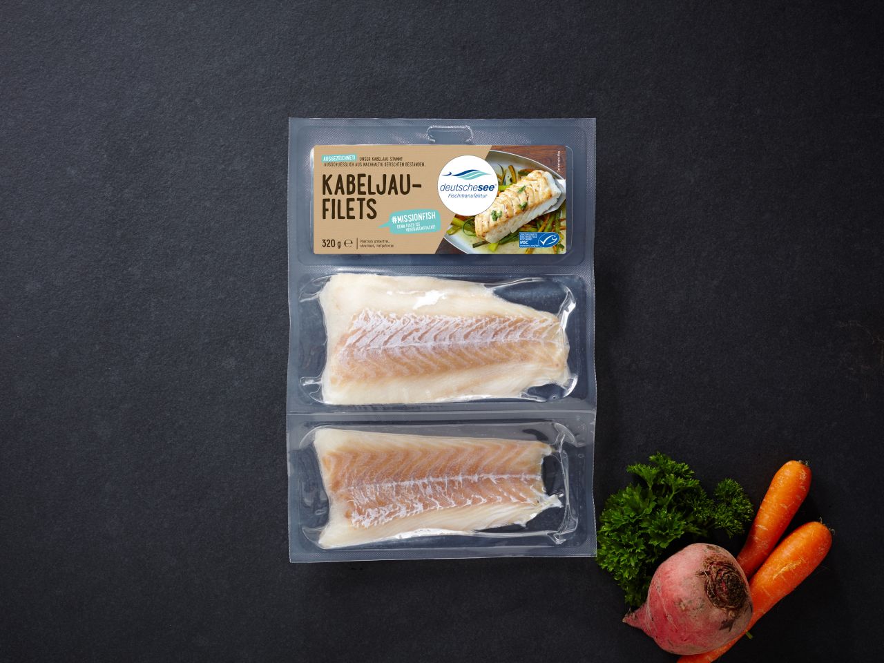 Kabeljau-Filets