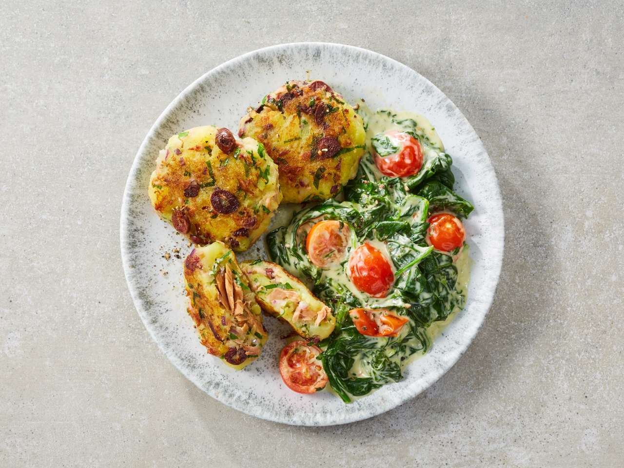 Mediterrane Thunfisch-Frikadellen