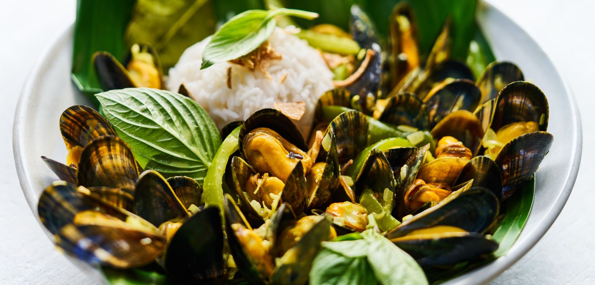 Miesmuscheln Bali-Style