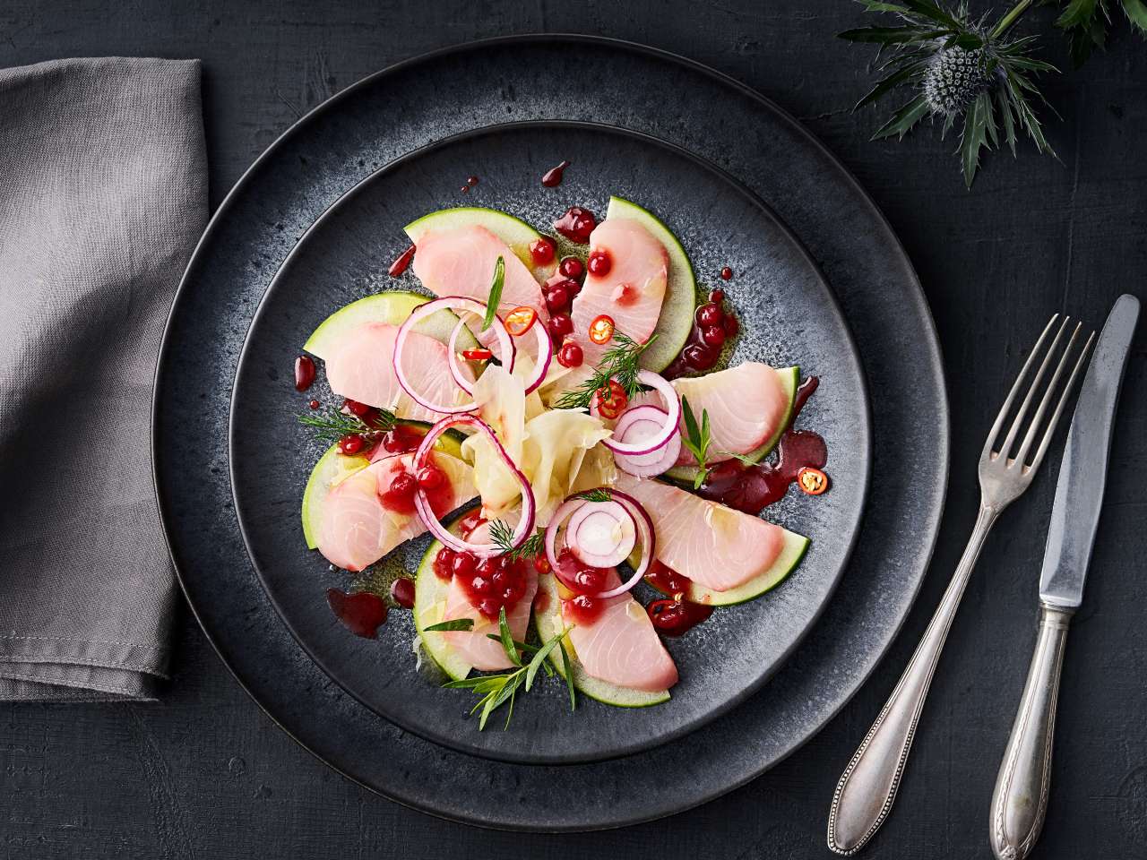 Rezept: Sashimi von der Gelbschwanzmakrele