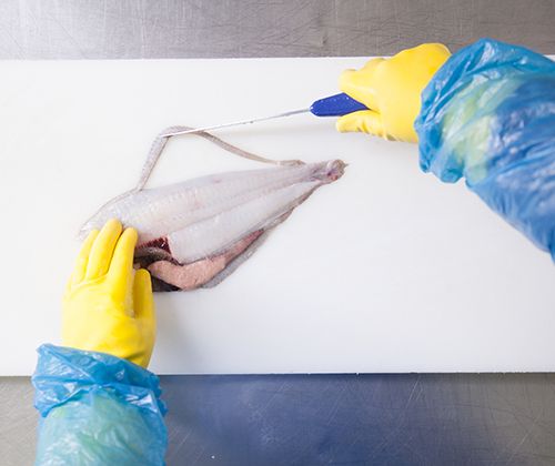 Filet trimmen Filet trimmen