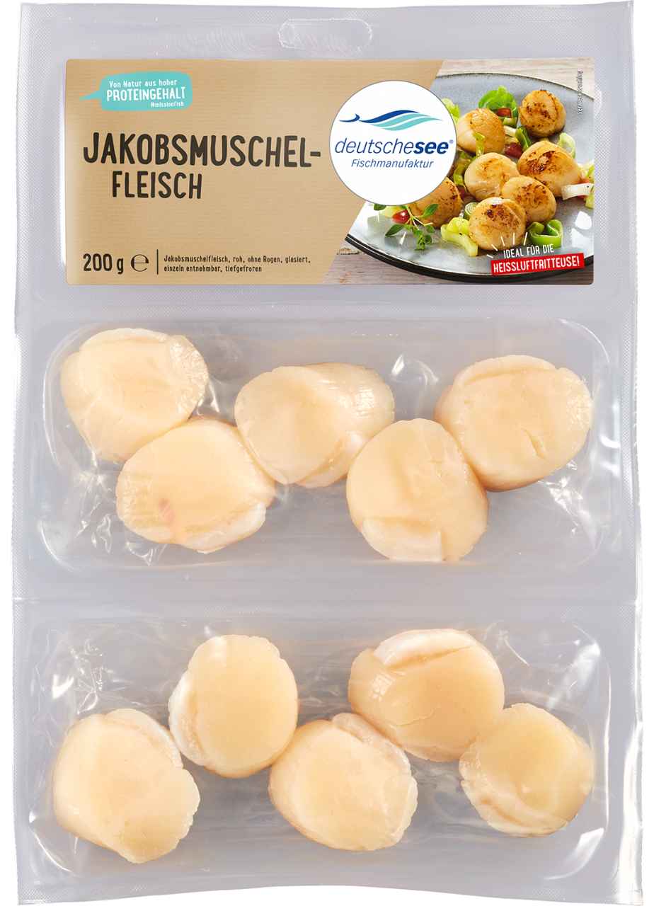 Jakobsmuschelfleisch