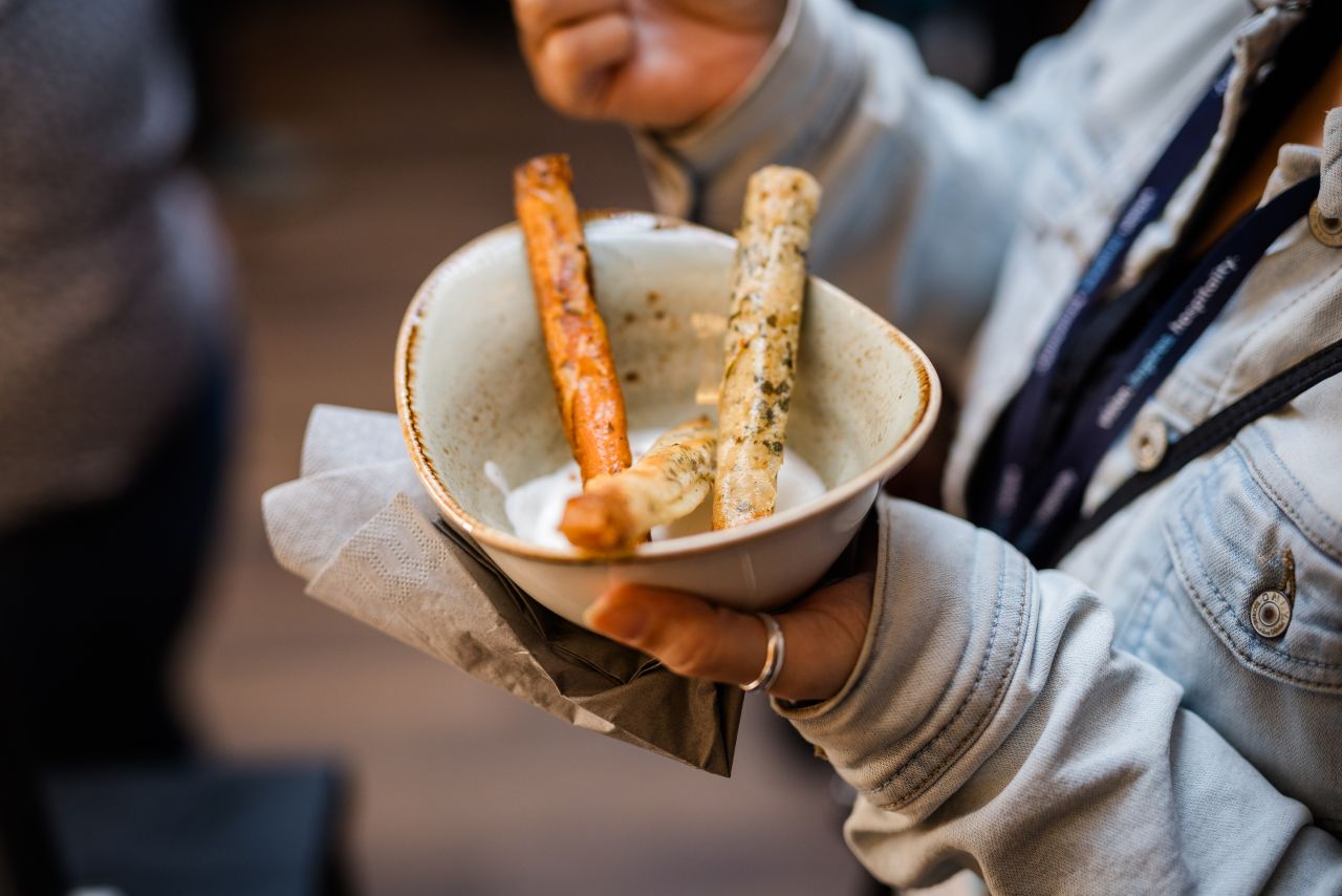 Lachs-Knuspersticks