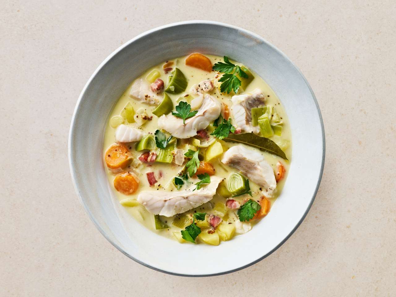 Fischeintopf mit Rotbarsch