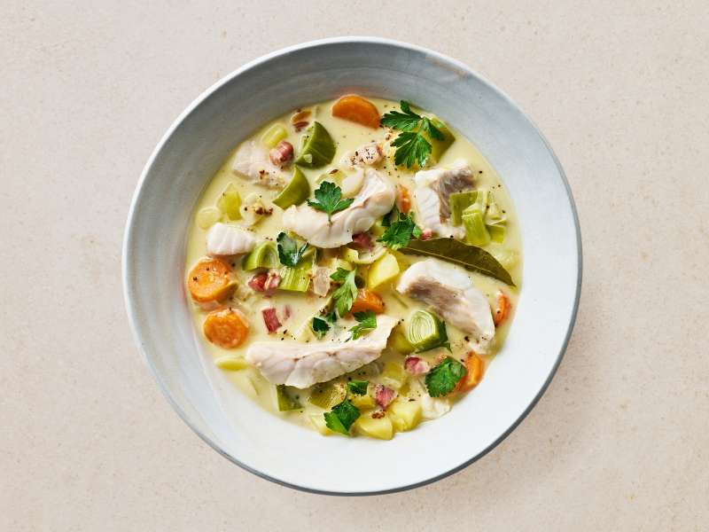 Fischeintopf mit Rotbarsch