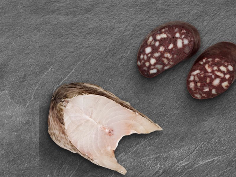 Kabeljau & Blutwurst Kabeljau & Blutwurst