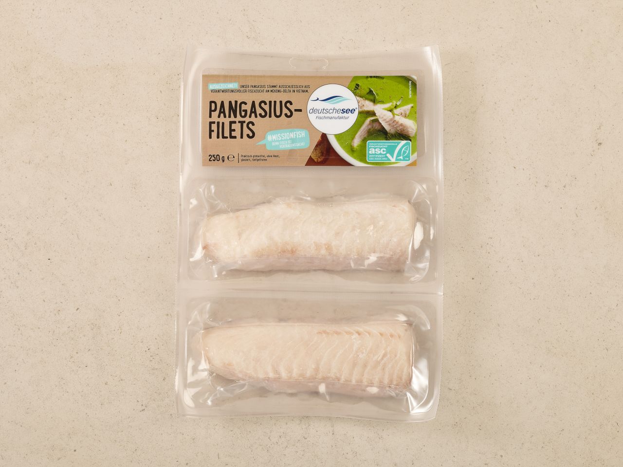 Pangasiusfilets · 2 Stück · TK
