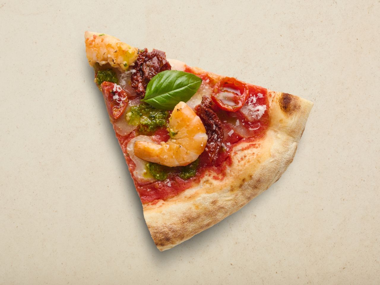 Freda Steinofen Pizza »Gamba Supreme« mit Rotgarnelen & Pinienkernen