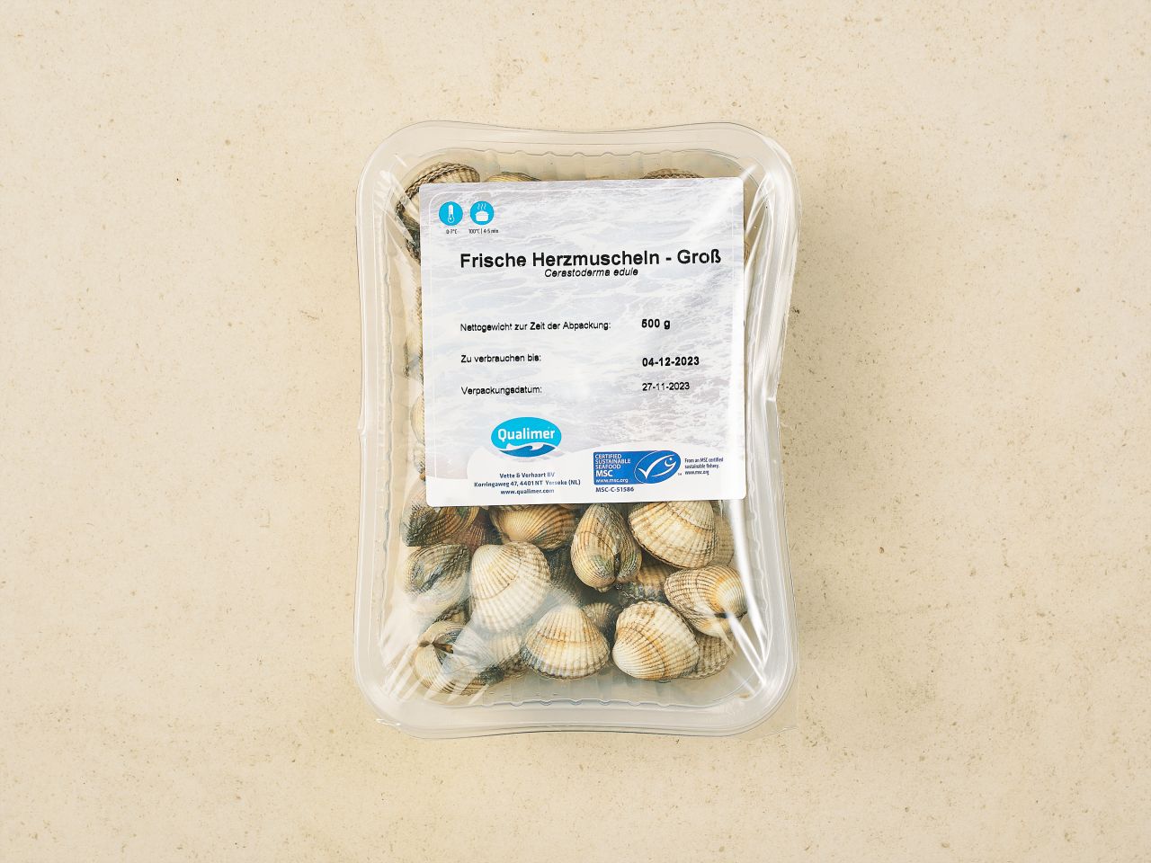 Herzmuscheln · 500g