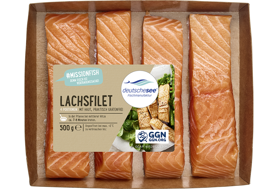 Lachsfilet