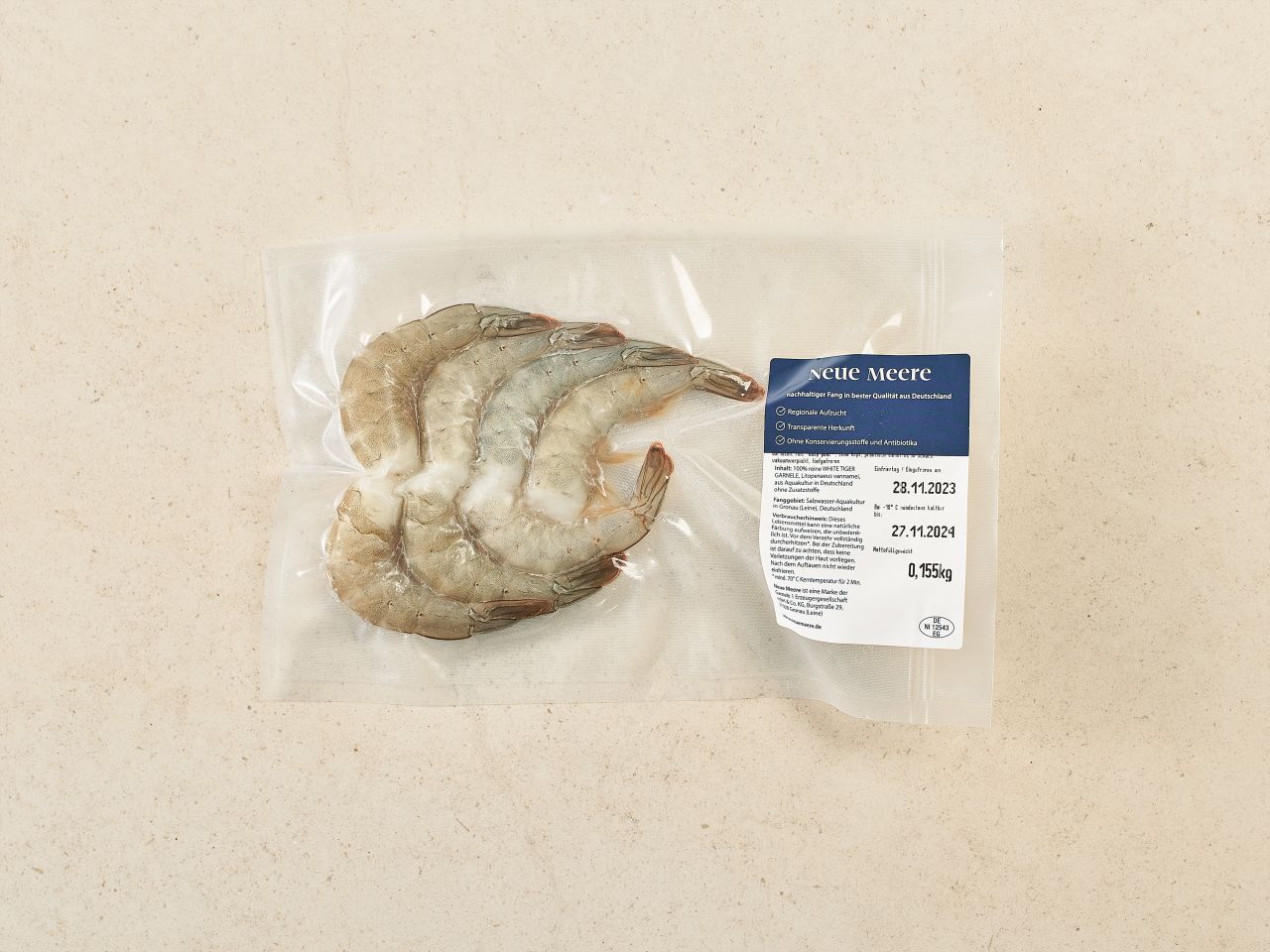 Regionale White Tiger Garnele · easy peel  »Neue Meere«