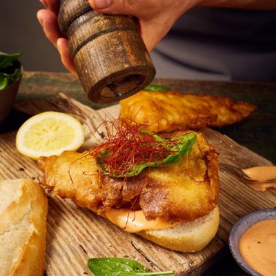 Backfischbrötchen Backfischbrötchen