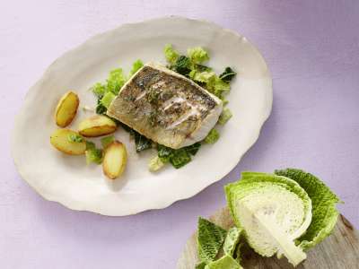 Zanderfilets mit Rieslingsauce
