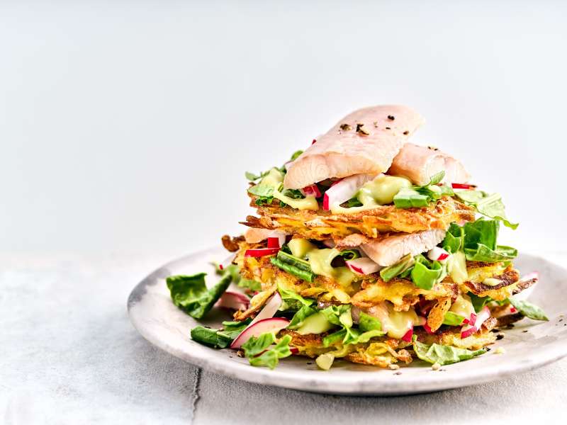 Rösti mit Räucheraal