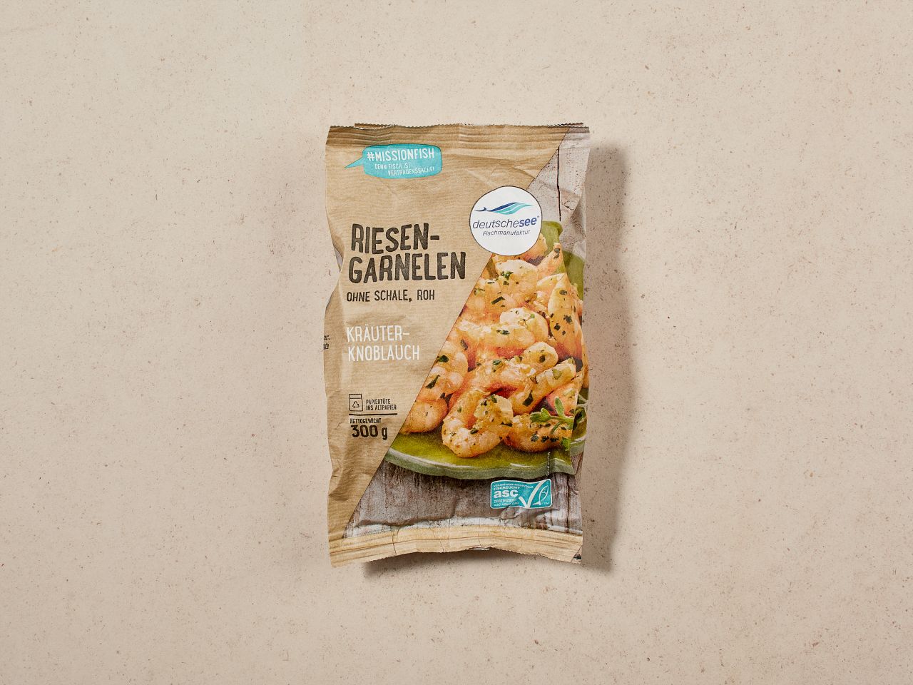 Riesengarnelen Kräuter-Knoblauch Riesengarnelen Kräuter-Knoblauch