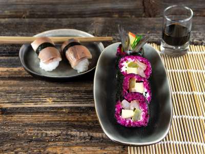 Matjes-Sushi