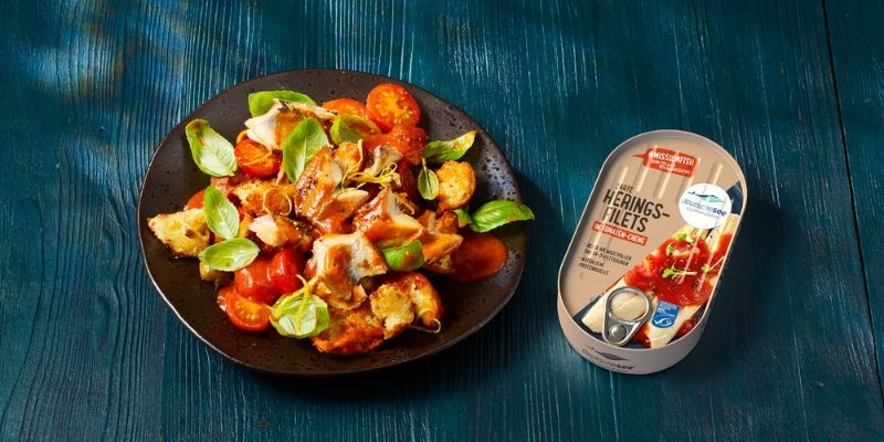Heringsfilets in Tomaten-Creme-cover
