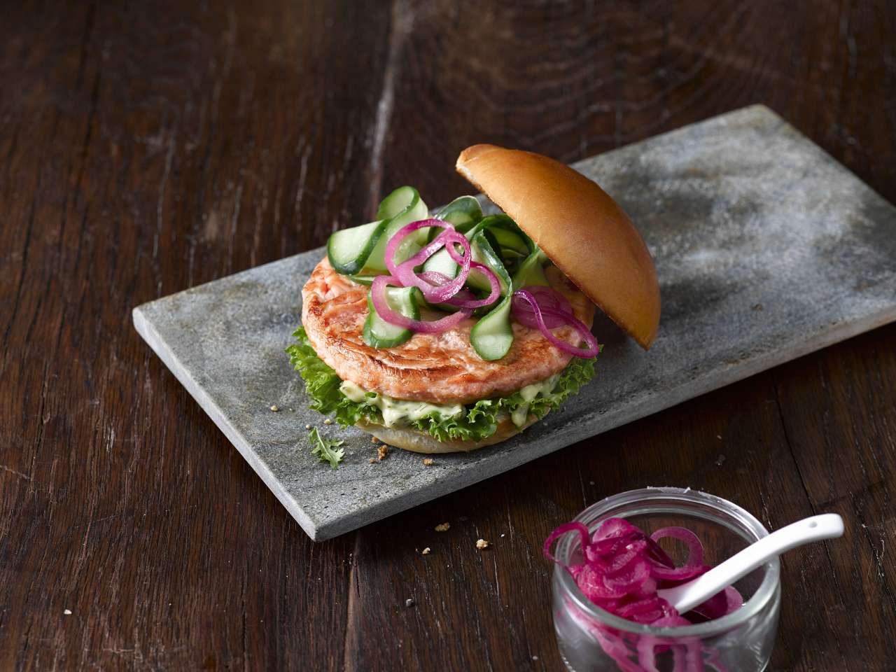 Lachs Burger »Large«