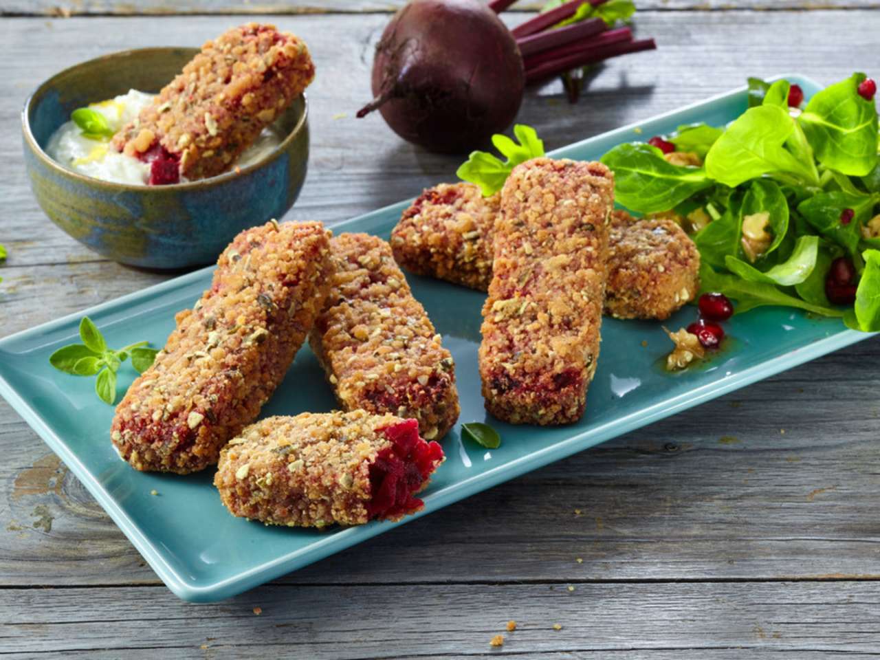 Rote Bete-Sticks