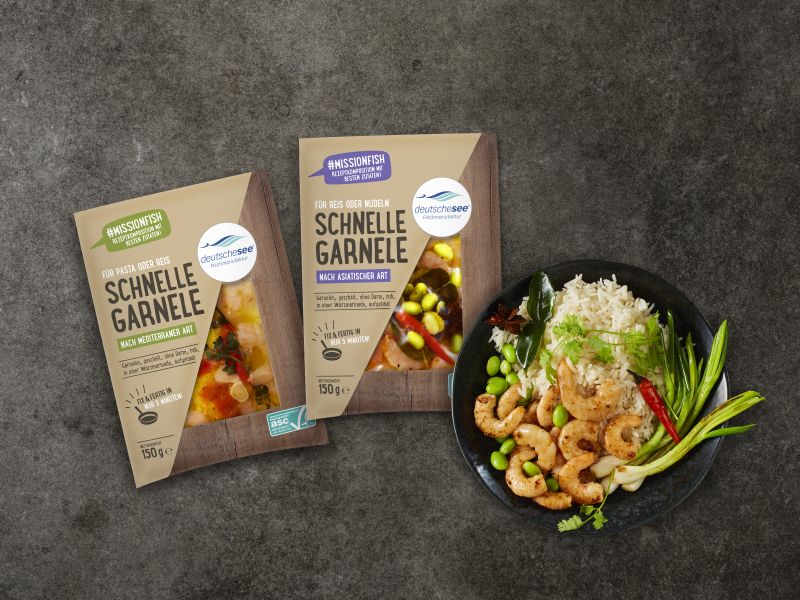 Schnelle Garnele