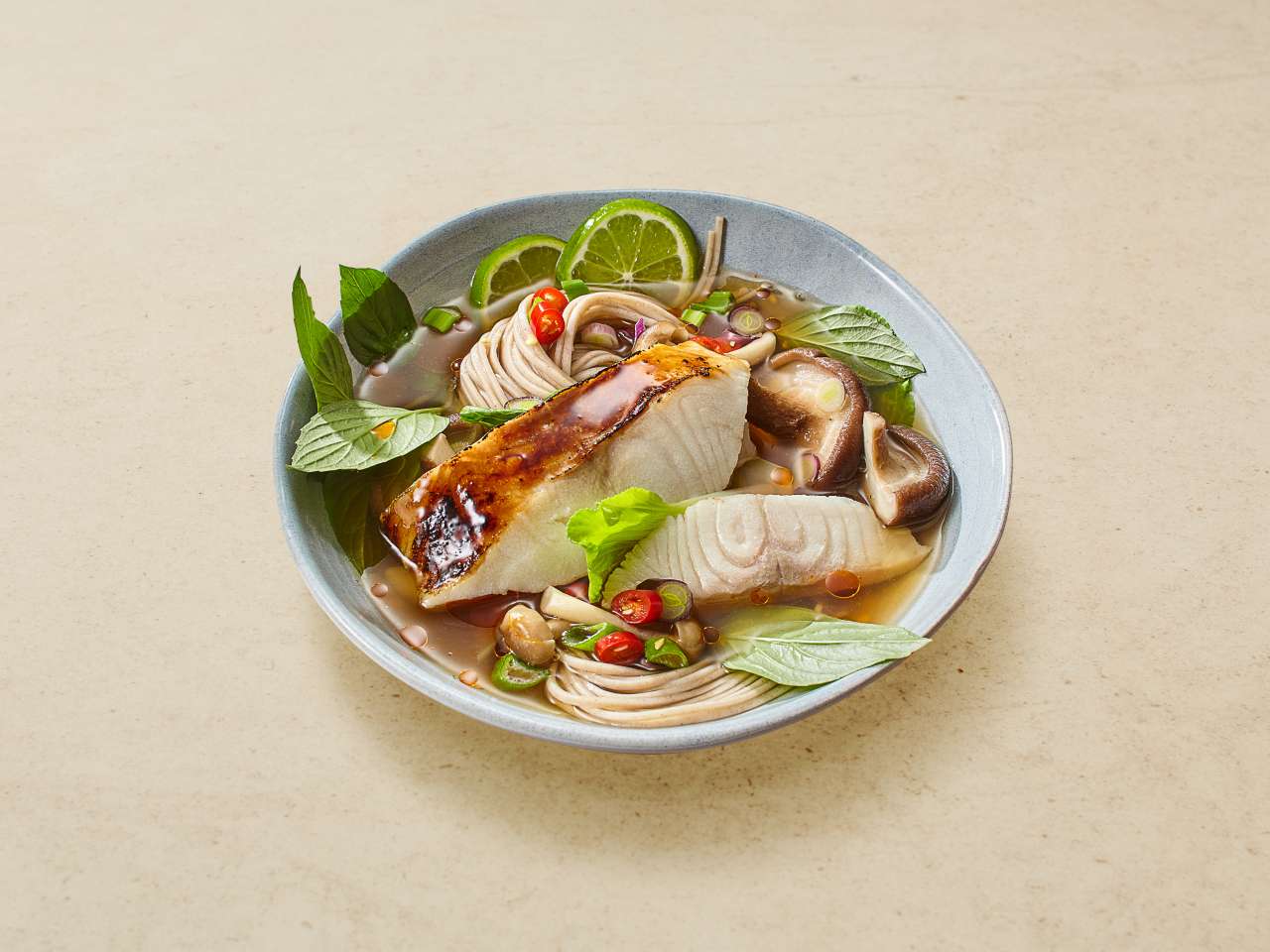 Ramen mit Black Cod