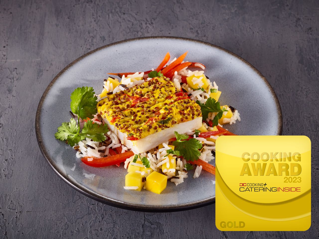 Alaska-Seelachs „Quinoa-Mango“