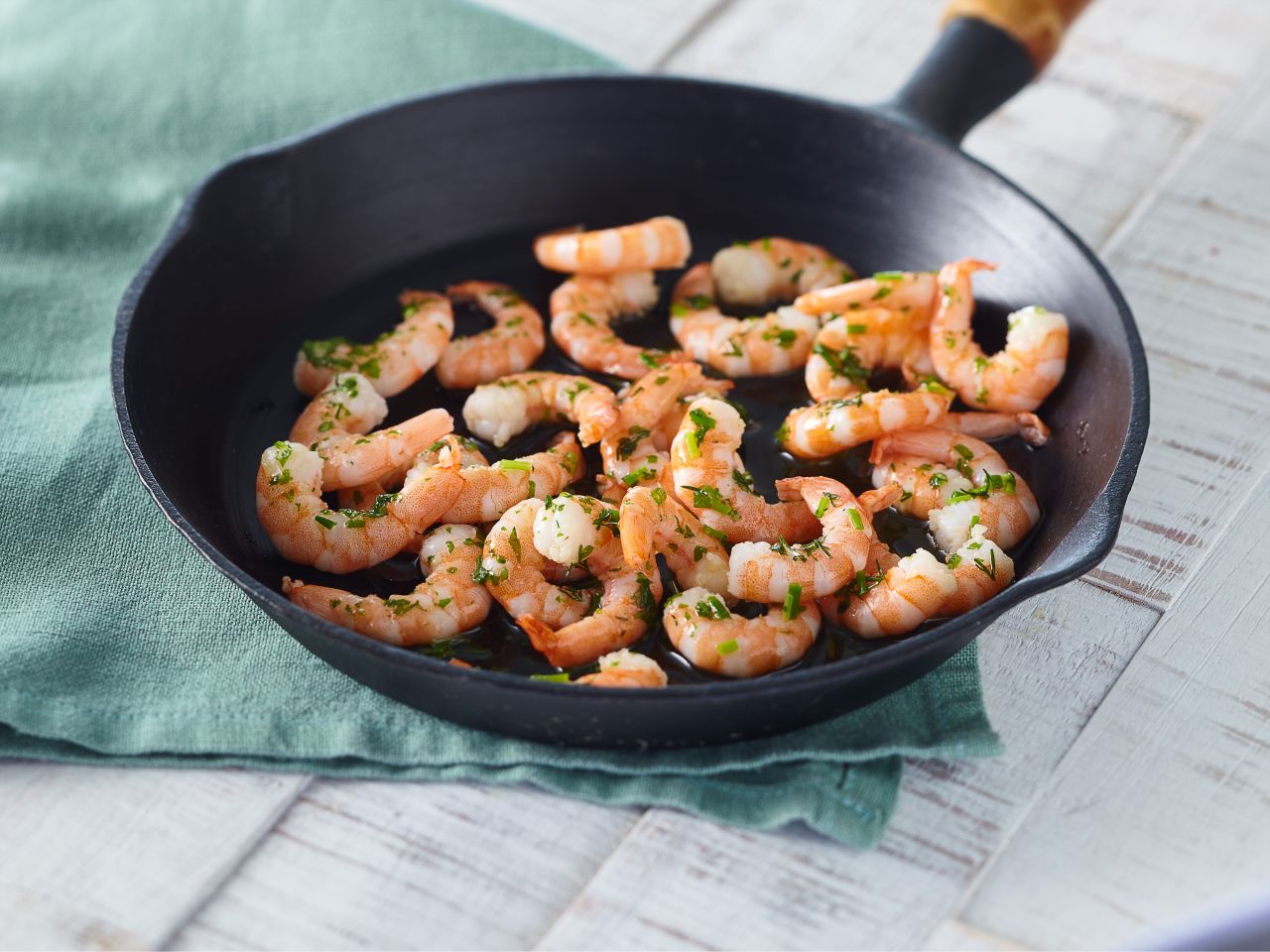 Garnelenpfännchen »Knoblauch«