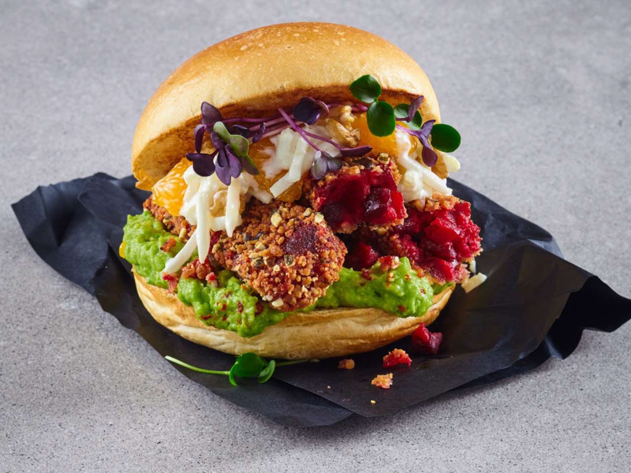 Veggie Rote Bete-Burger                   