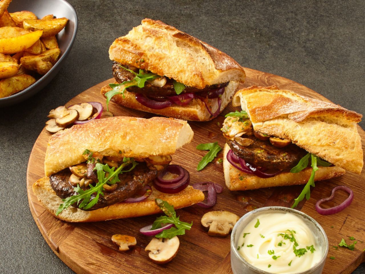 Veganer Champignon Bratling (Art.-Nr. 28797)