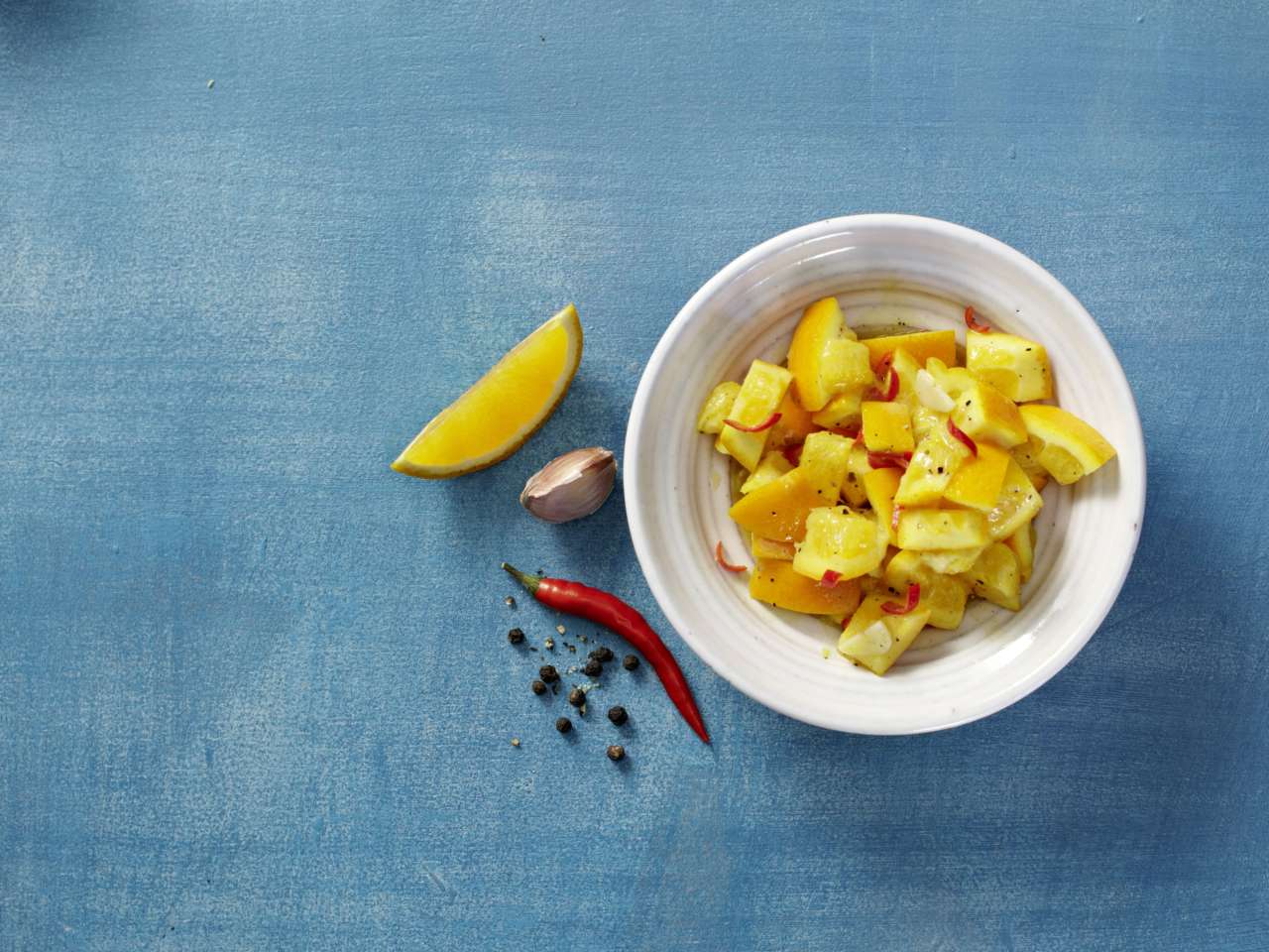 Orangen-Chili-Füllung