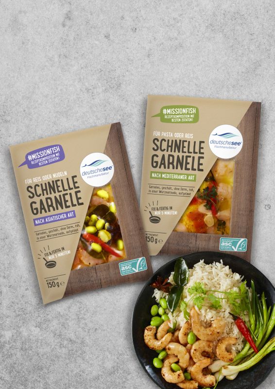 Schnelle Garnele