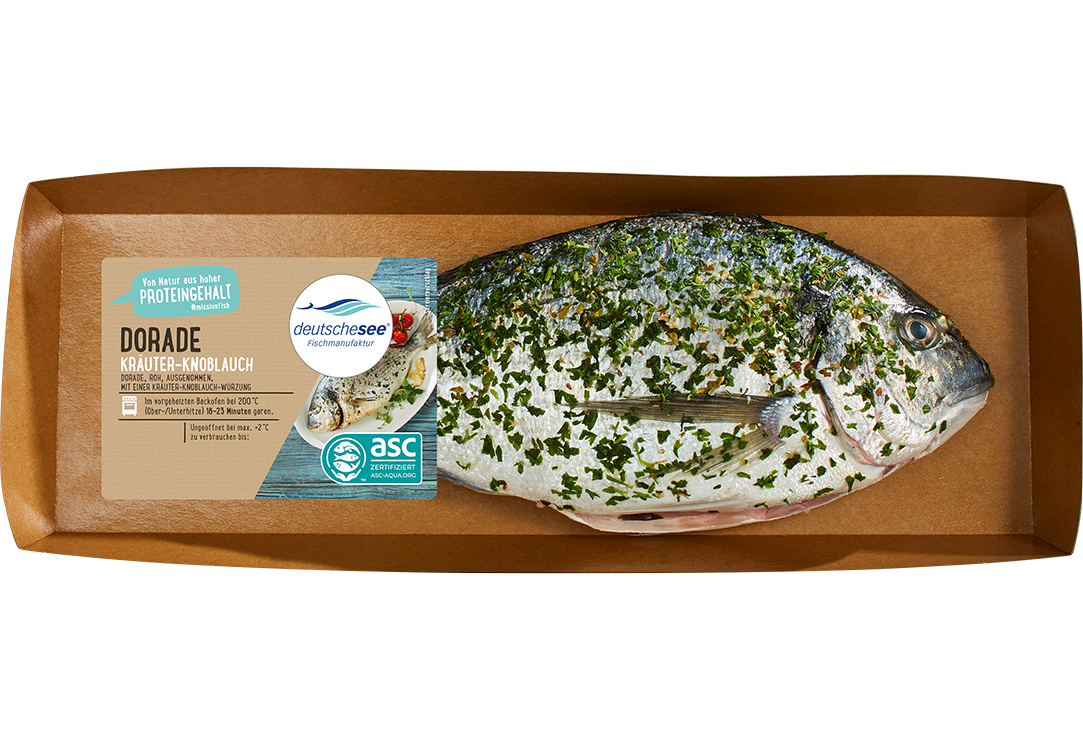 Dorade "Kräuter-Knoblauch"