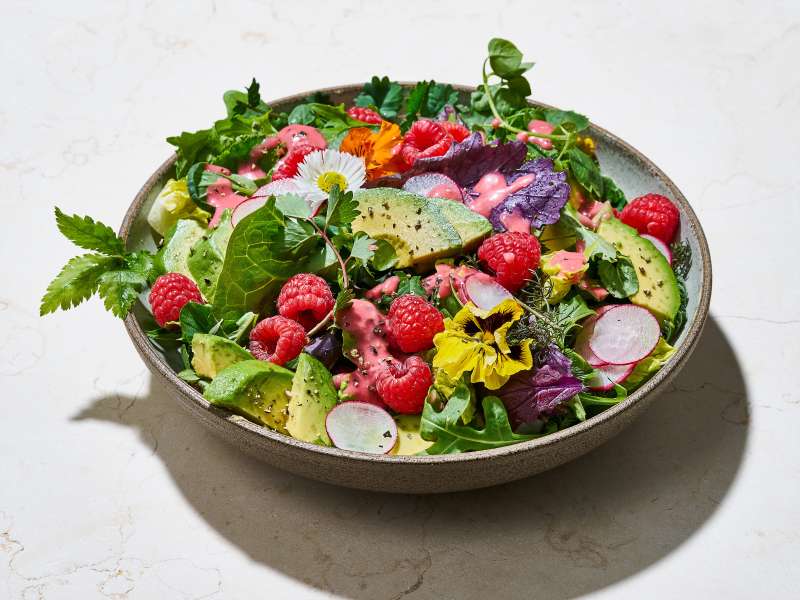 Wildkräutersalat