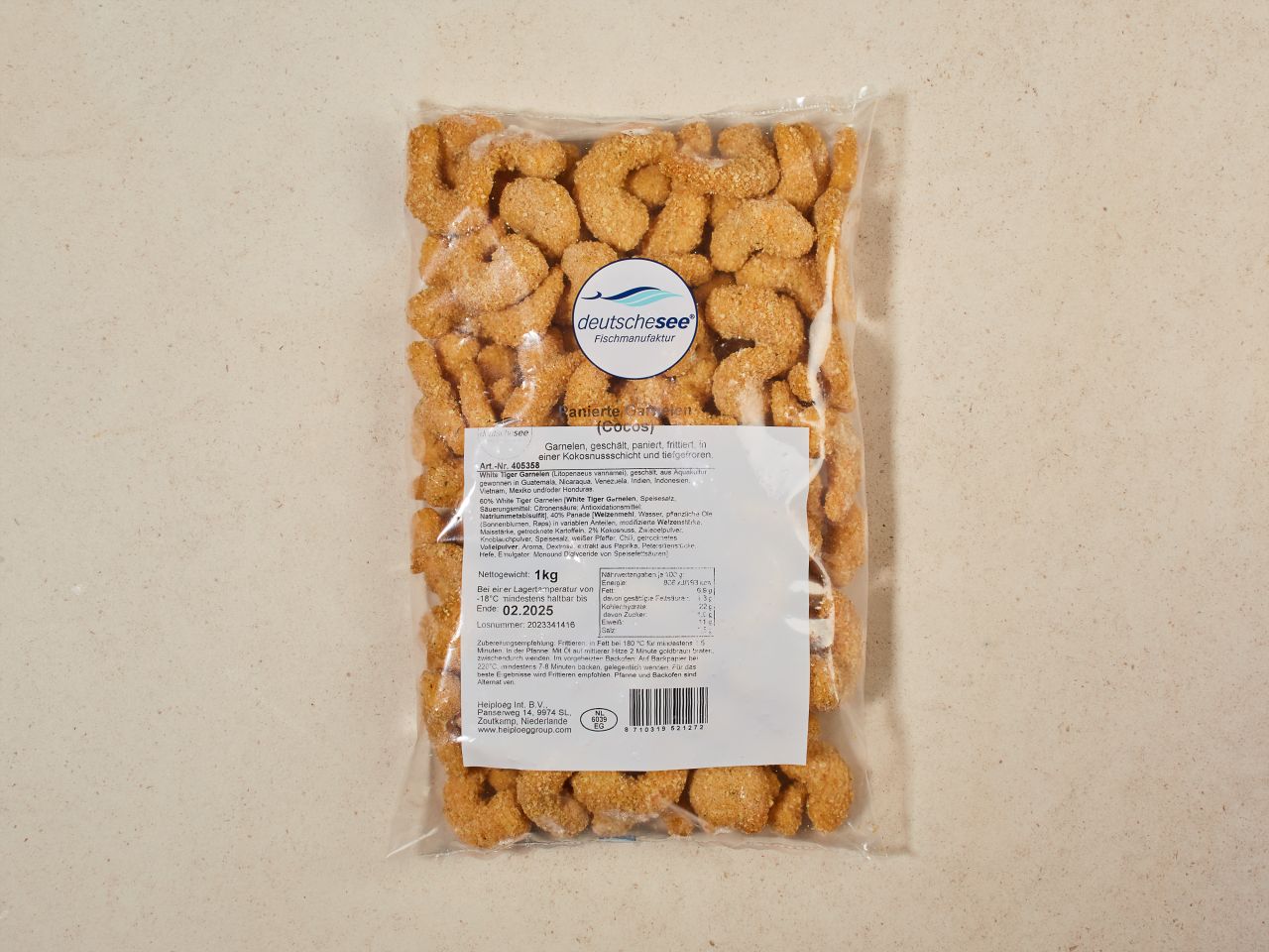 Garnelen in Kokos-Panade · TK Garnelen in Kokos-Panade · TK