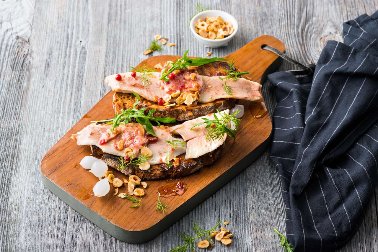 Rauchgegrillte Forellenfilets Rauchgegrillte Forellenfilets