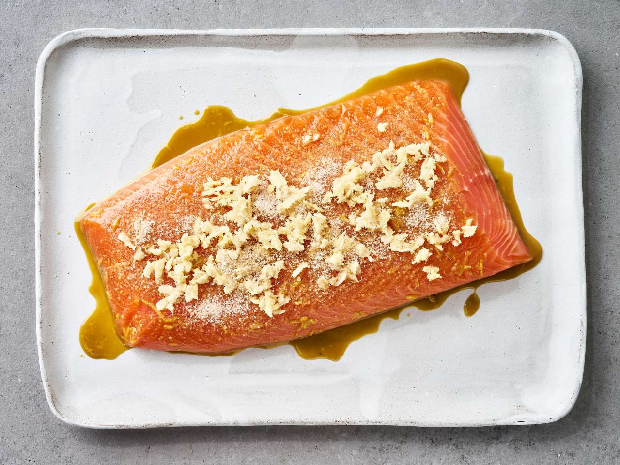 Selbst gebeizter Lachs Japan-Style