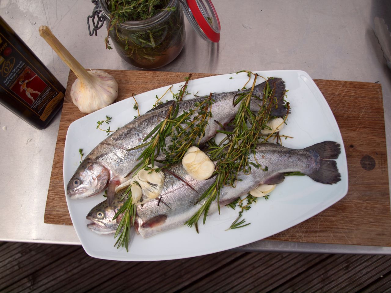 Forelle Wrzen Zum Grillen