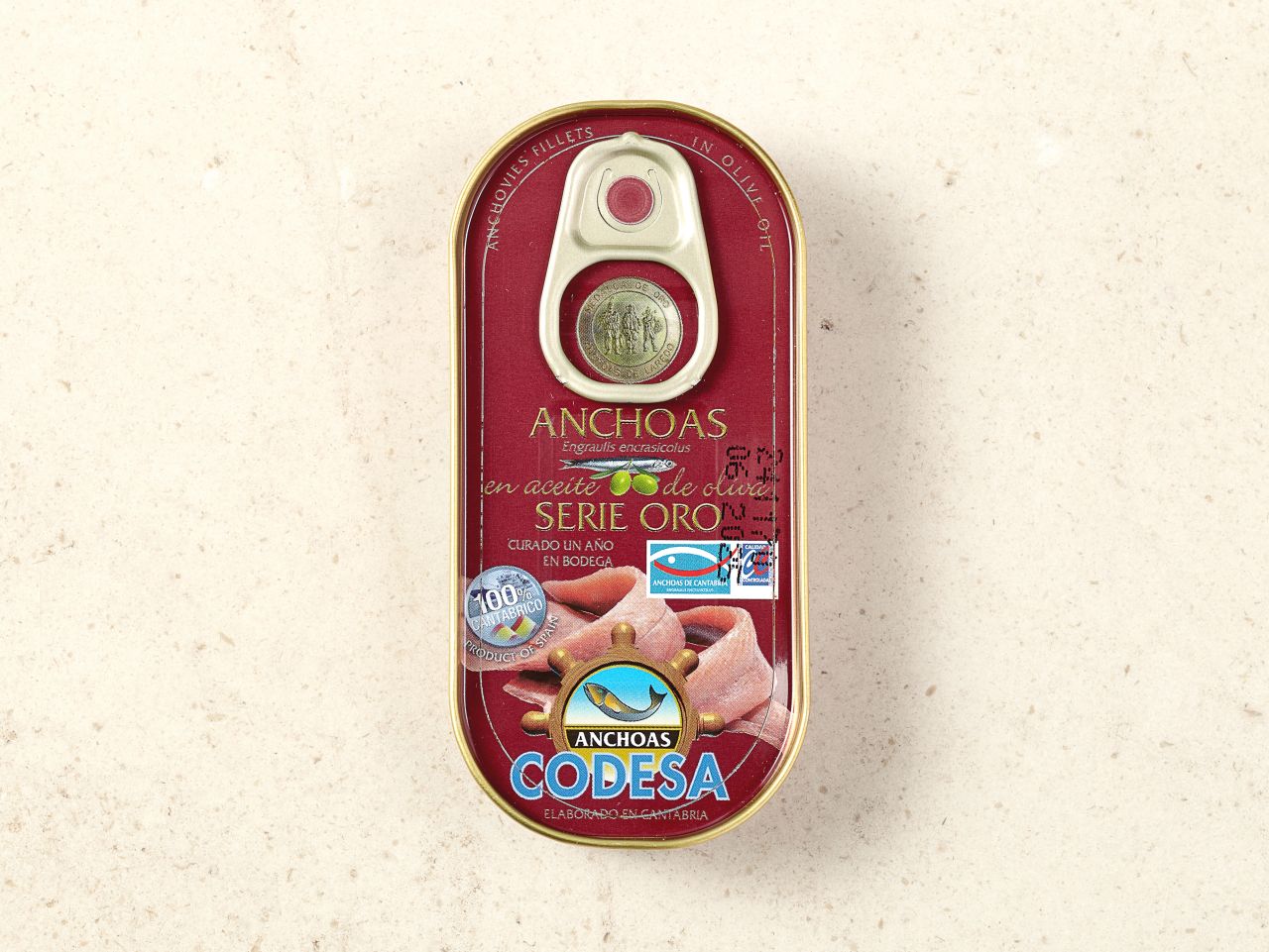 Codesa · Anchovis-Filets Serie Oro aus Kantabrien Codesa · Anchovis-Filets Serie Oro aus Kantabrien